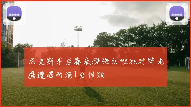 尼克斯季后赛表现强劲唯独对阵老鹰遭遇两场1分惜败
